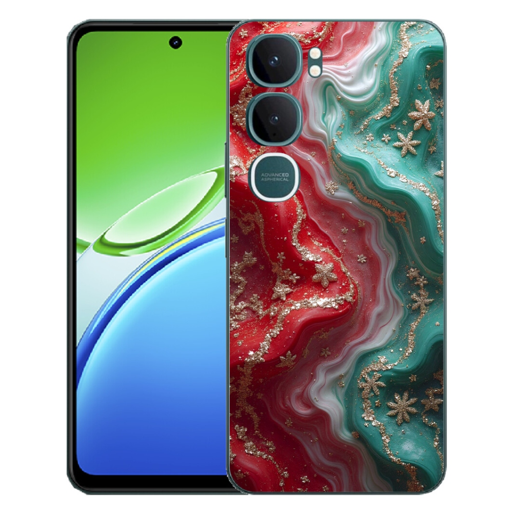 Gélový kryt mmCase na Vivo Y21d - abstraktný motív 54