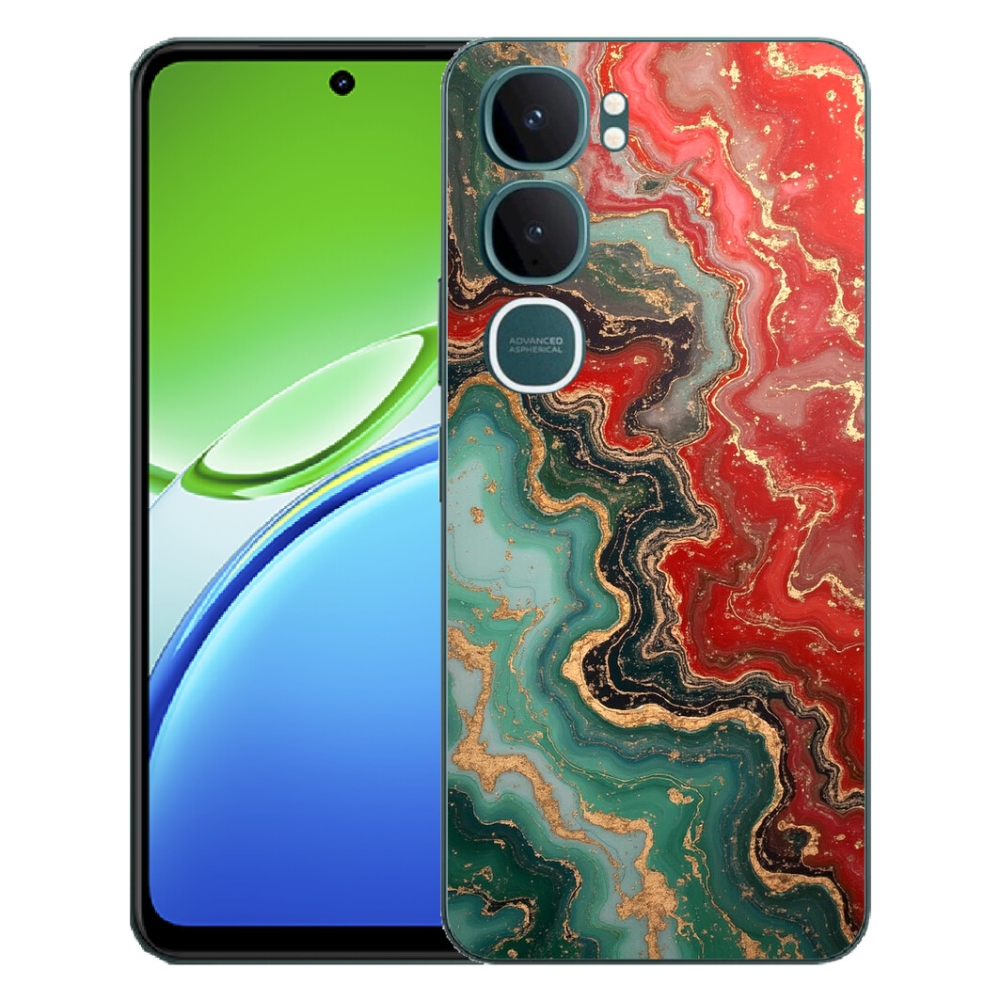 Gélový kryt mmCase na Vivo Y21d - abstraktný motív 55
