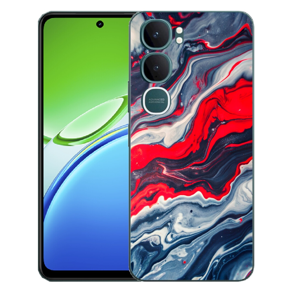 Gélový kryt mmCase na Vivo Y21d - abstraktný motív 59