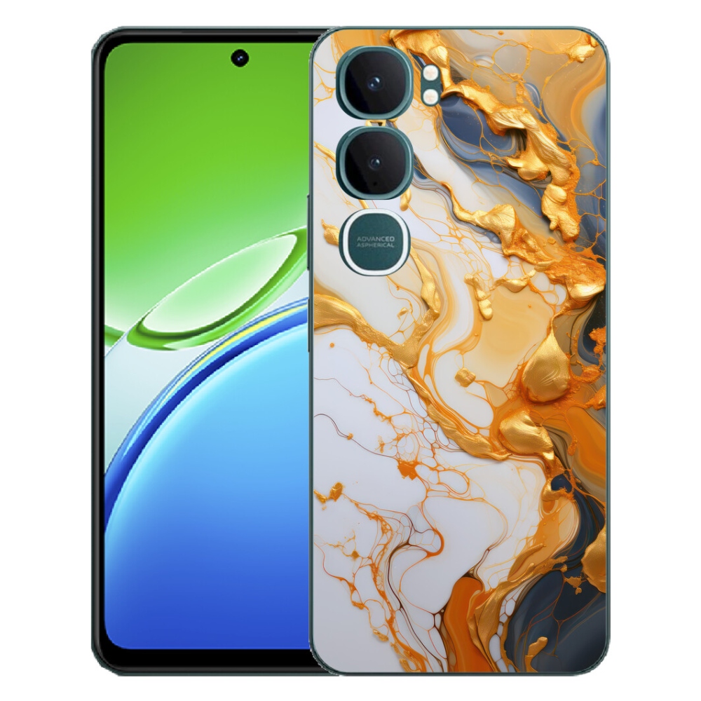 Gélový kryt mmCase na Vivo Y21d - abstraktný motív 6