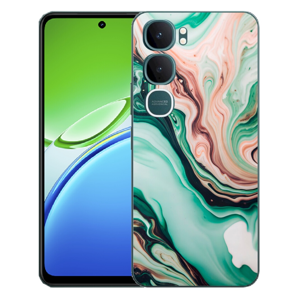 Gélový kryt mmCase na Vivo Y21d - abstraktný motív 62