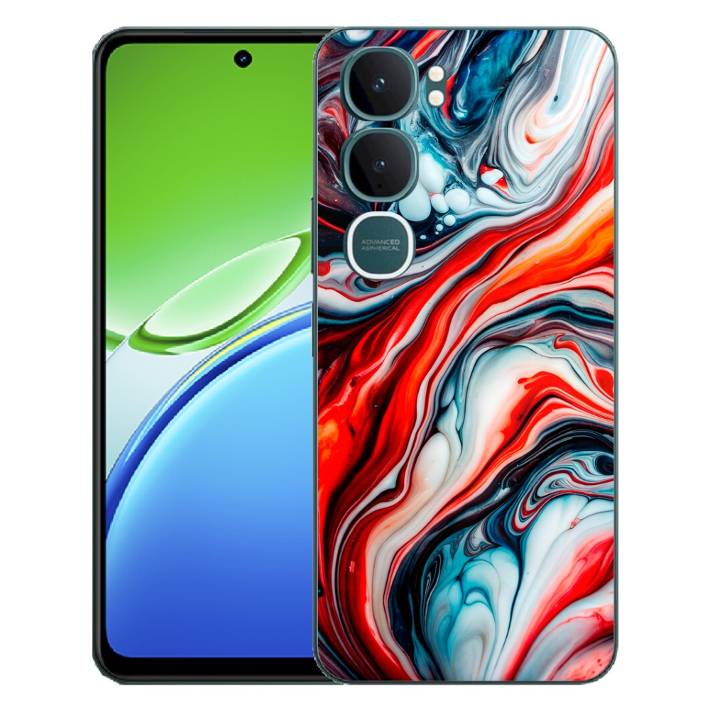 Gélový kryt mmCase na Vivo Y21d - abstraktný motív 63