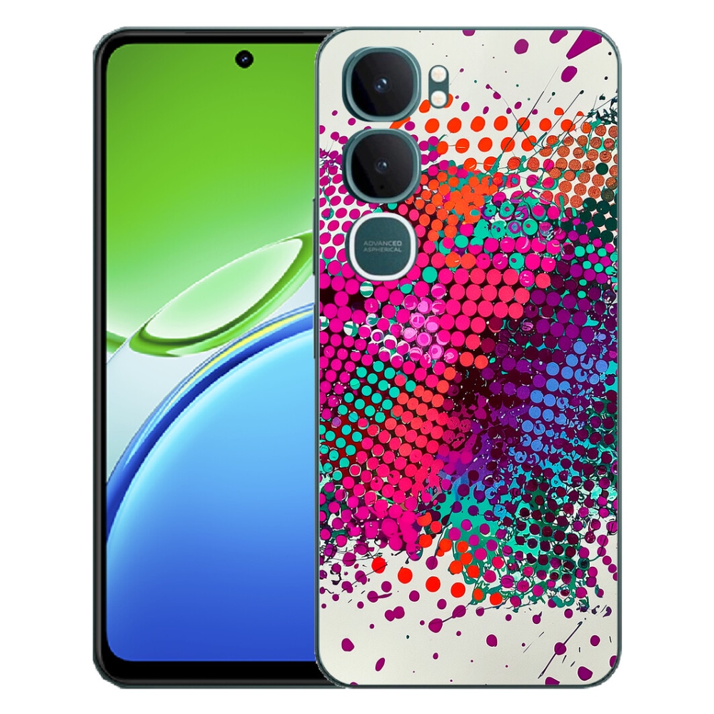 Gélový kryt mmCase na Vivo Y21d - abstraktný motív 65