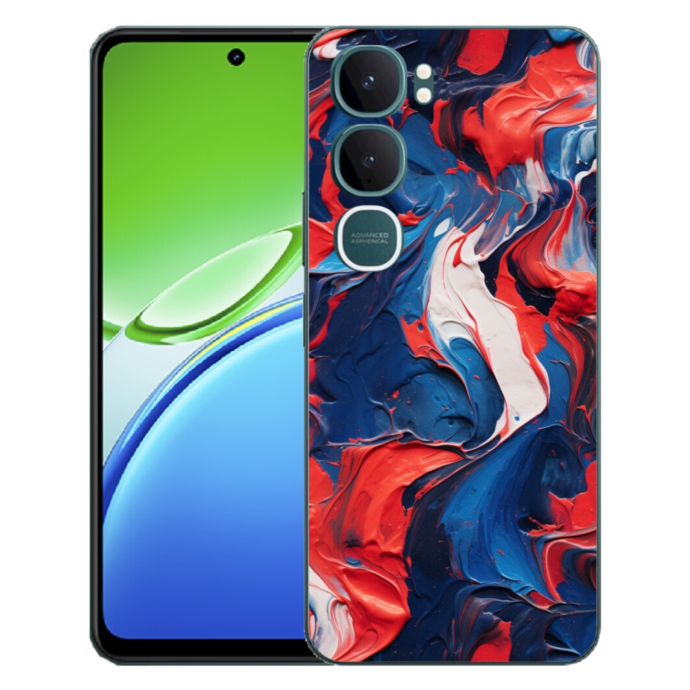 Gélový kryt mmCase na Vivo Y21d - abstraktný motív 7
