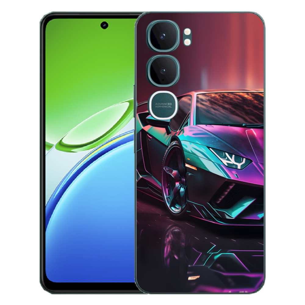Gélový kryt mmCase na Vivo Y21d - auto 8