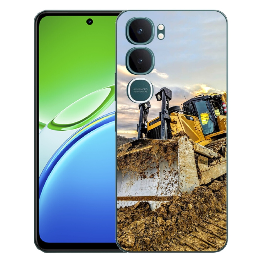 Gélový kryt mmCase na Vivo Y21d - bager