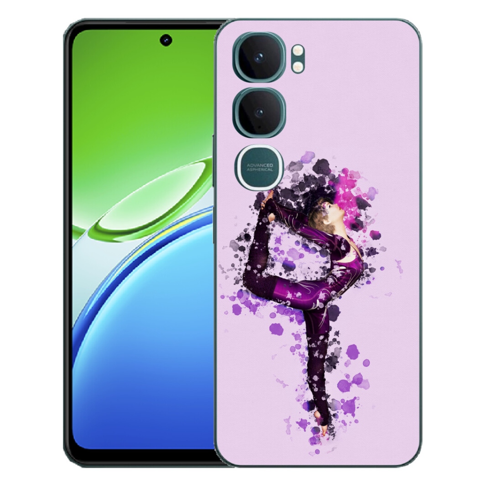 Gélový kryt mmCase na Vivo Y21d - baletka