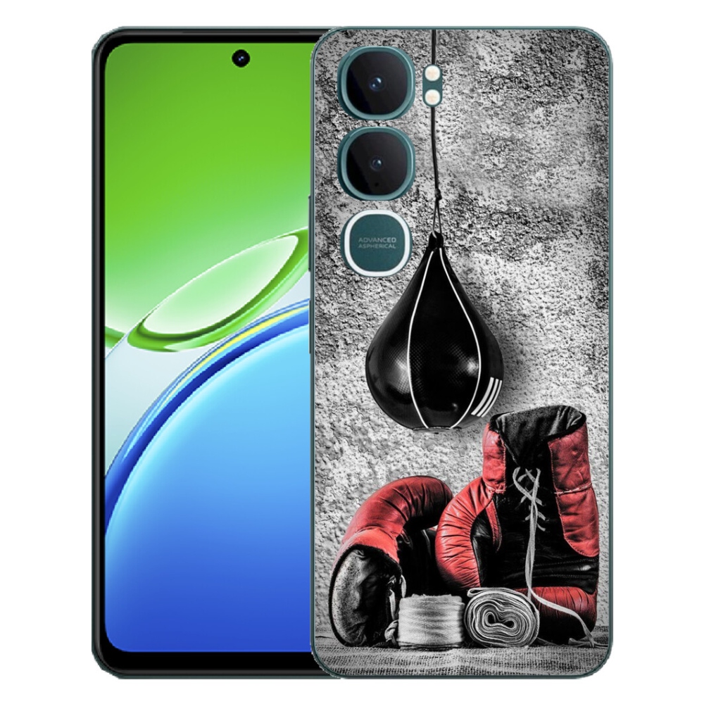 Gélový kryt mmCase na Vivo Y21d - boxovacie vrece a rukavice