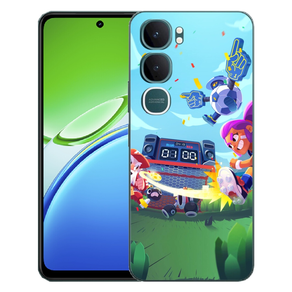 Gélový kryt mmCase na Vivo Y21d - brawl stars 1