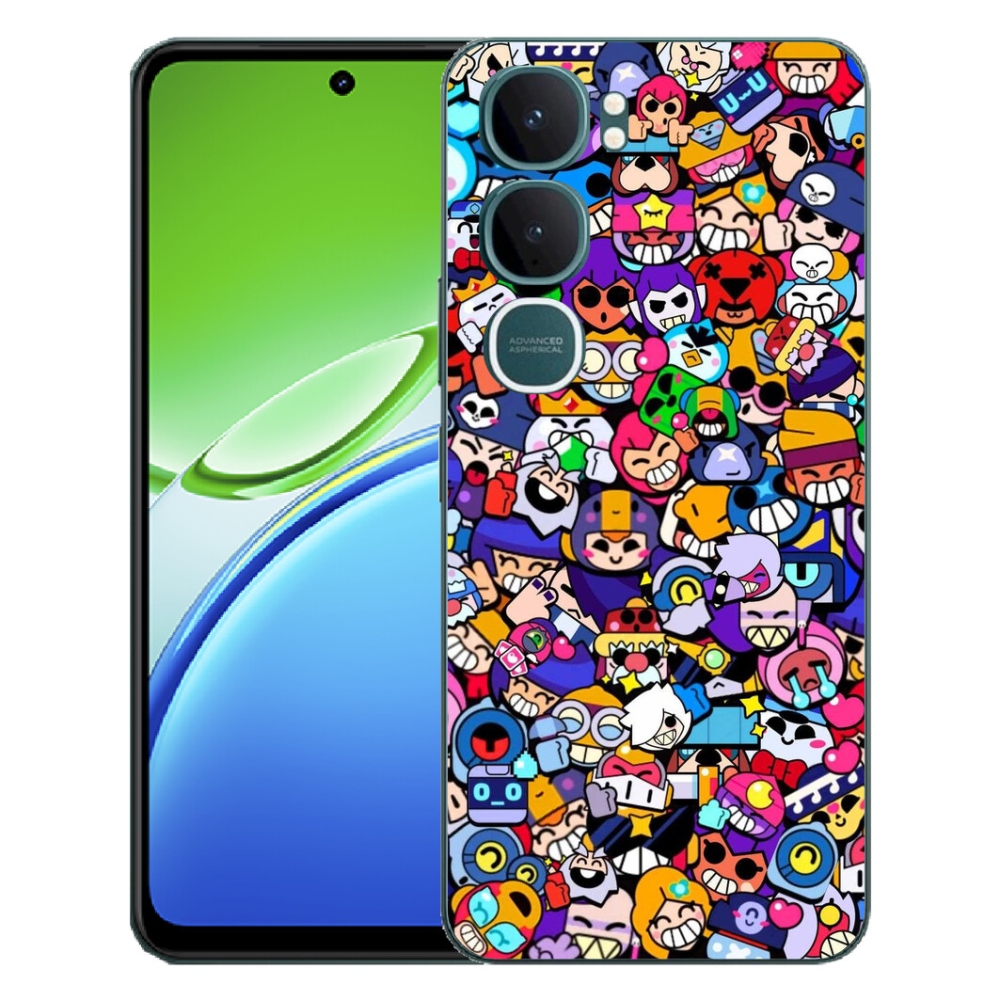 Gélový kryt mmCase na Vivo Y21d - brawl stars 2