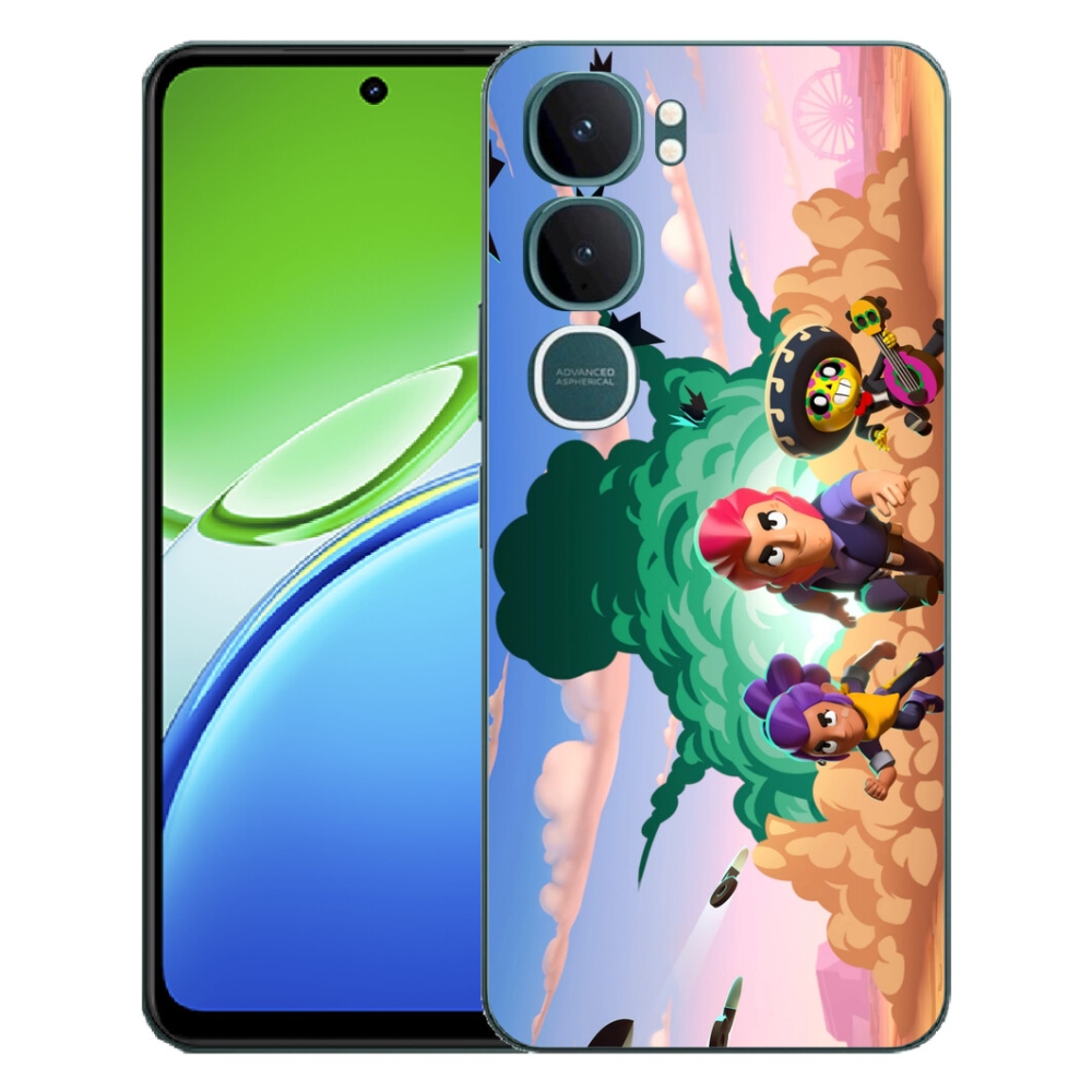Gélový kryt mmCase na Vivo Y21d - brawl stars