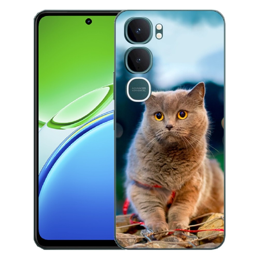 Gélový kryt mmCase na Vivo Y21d - britská modrá 2