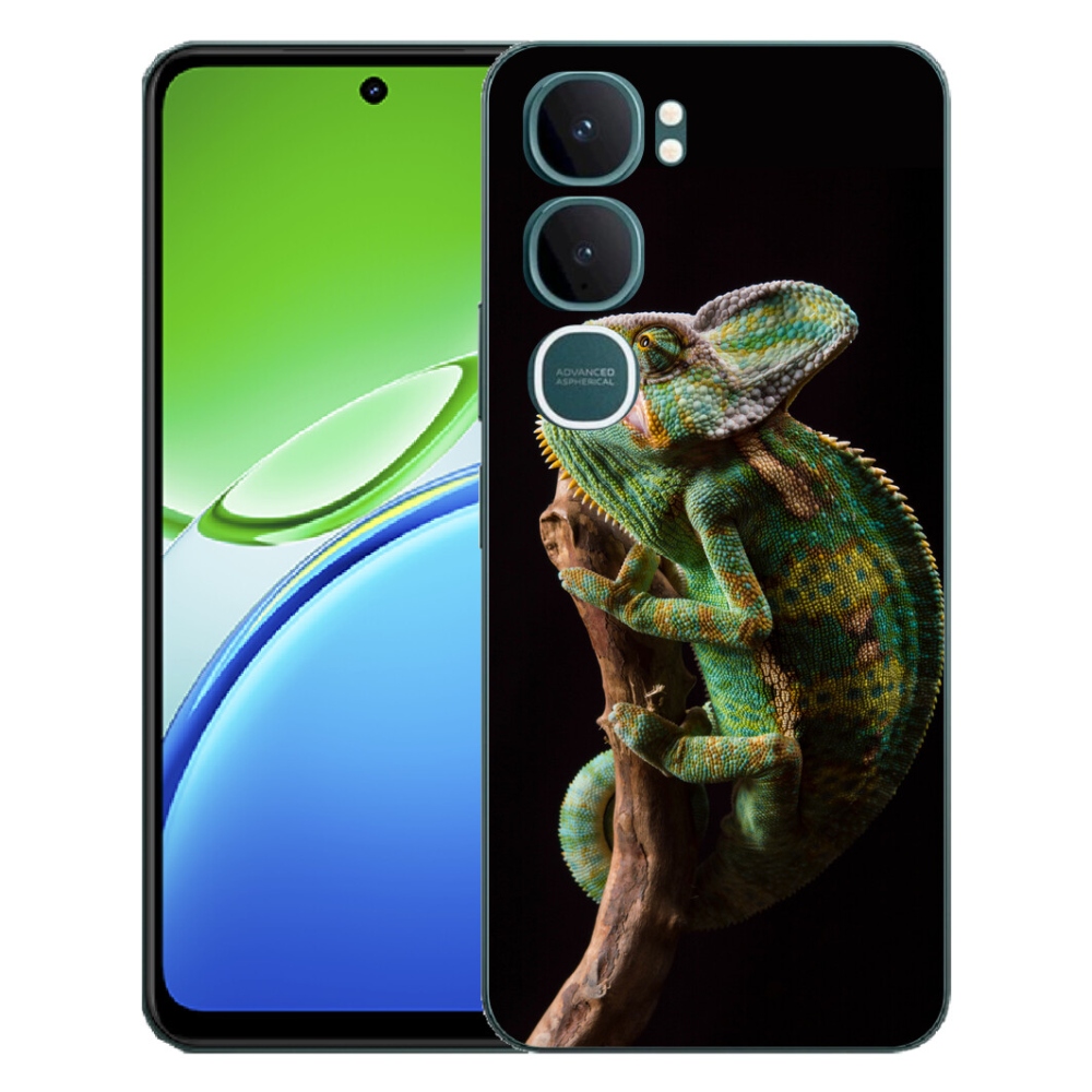 Gélový kryt mmCase na Vivo Y21d - chameleón