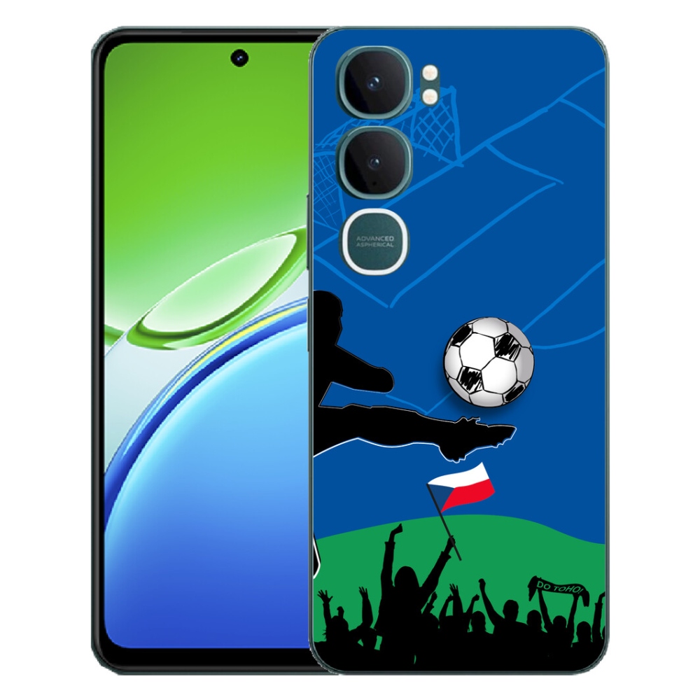 Gélový kryt mmCase na Vivo Y21d - fanúšikovia futbalu