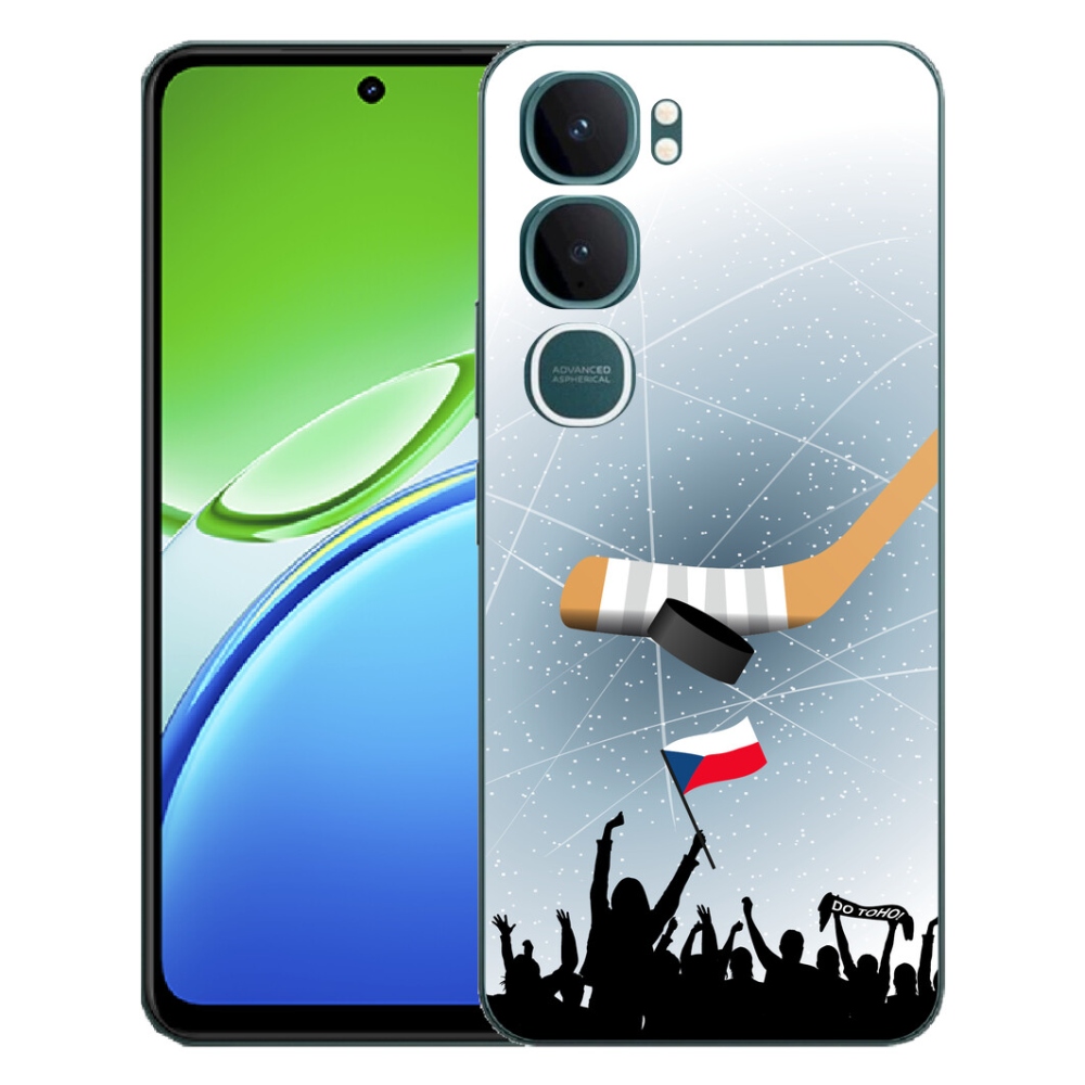 Gélový kryt mmCase na Vivo Y21d - fanúšikovia hokeja