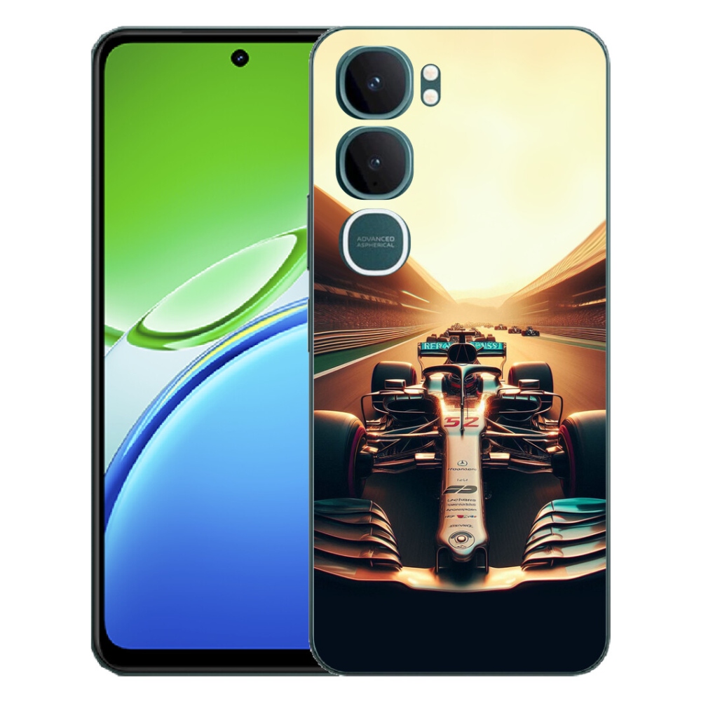 Gélový kryt mmCase na Vivo Y21d - formula 1
