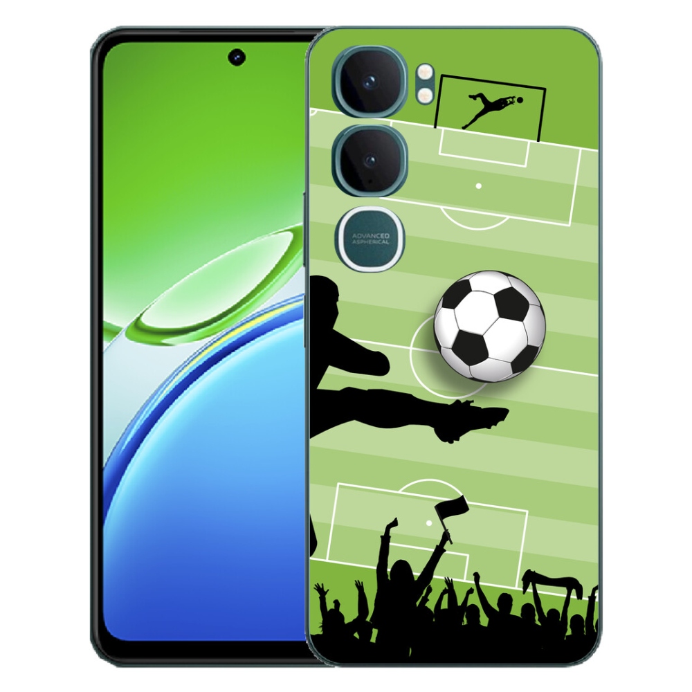 Gélový kryt mmCase na Vivo Y21d - futbal 3