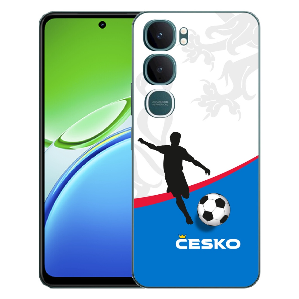 Gélový kryt mmCase na Vivo Y21d - futbal Česko 1