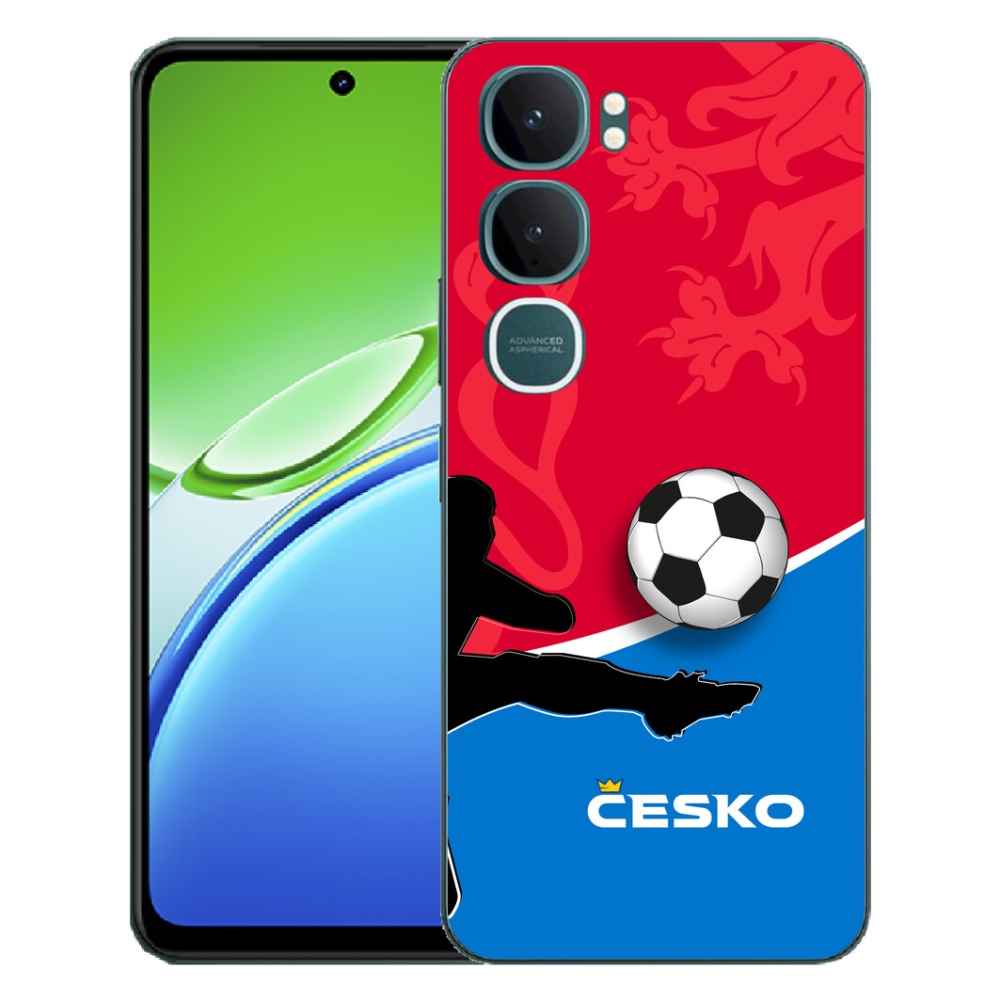 Gélový kryt mmCase na Vivo Y21d - futbal Česko 2