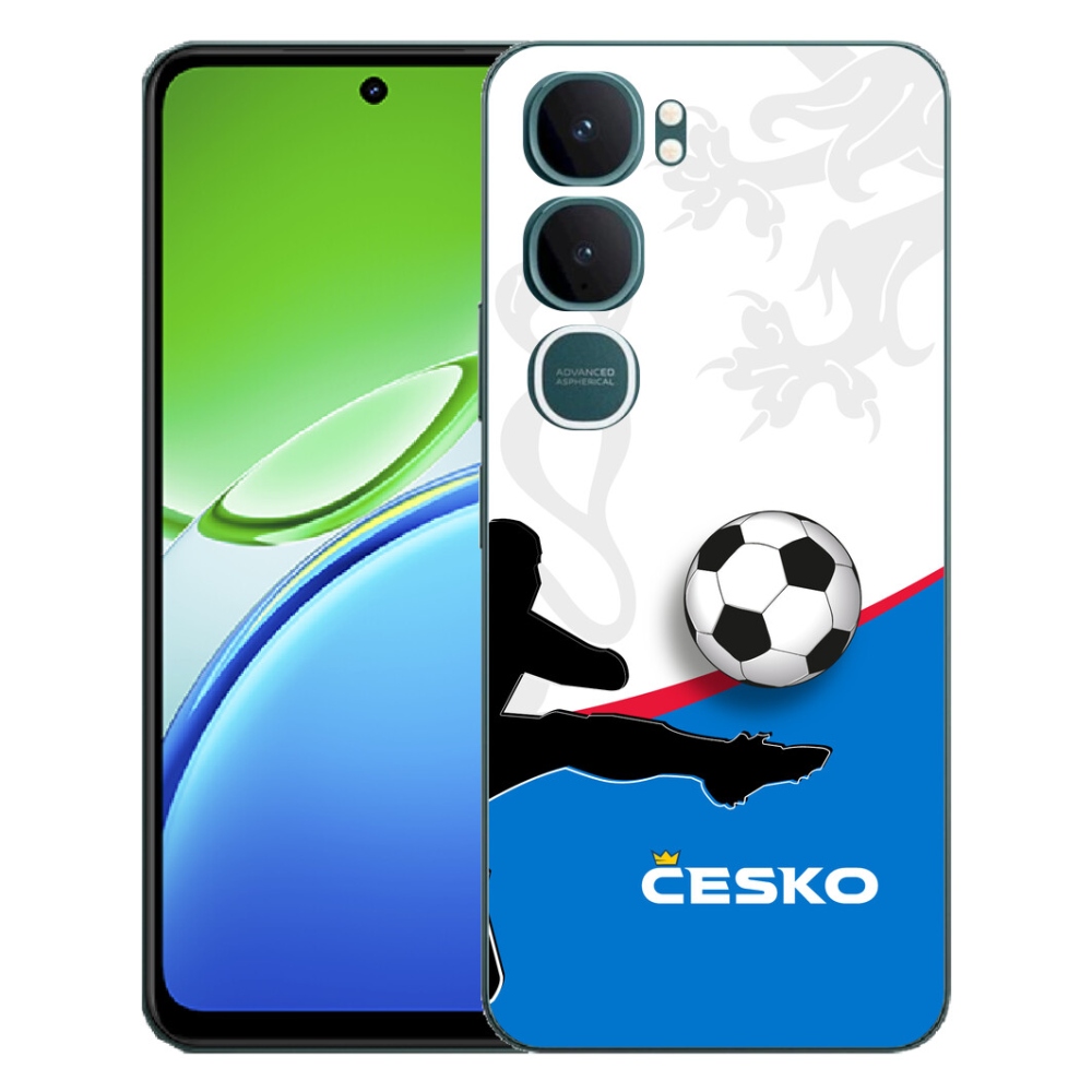 Gélový kryt mmCase na Vivo Y21d - futbal Česko 3