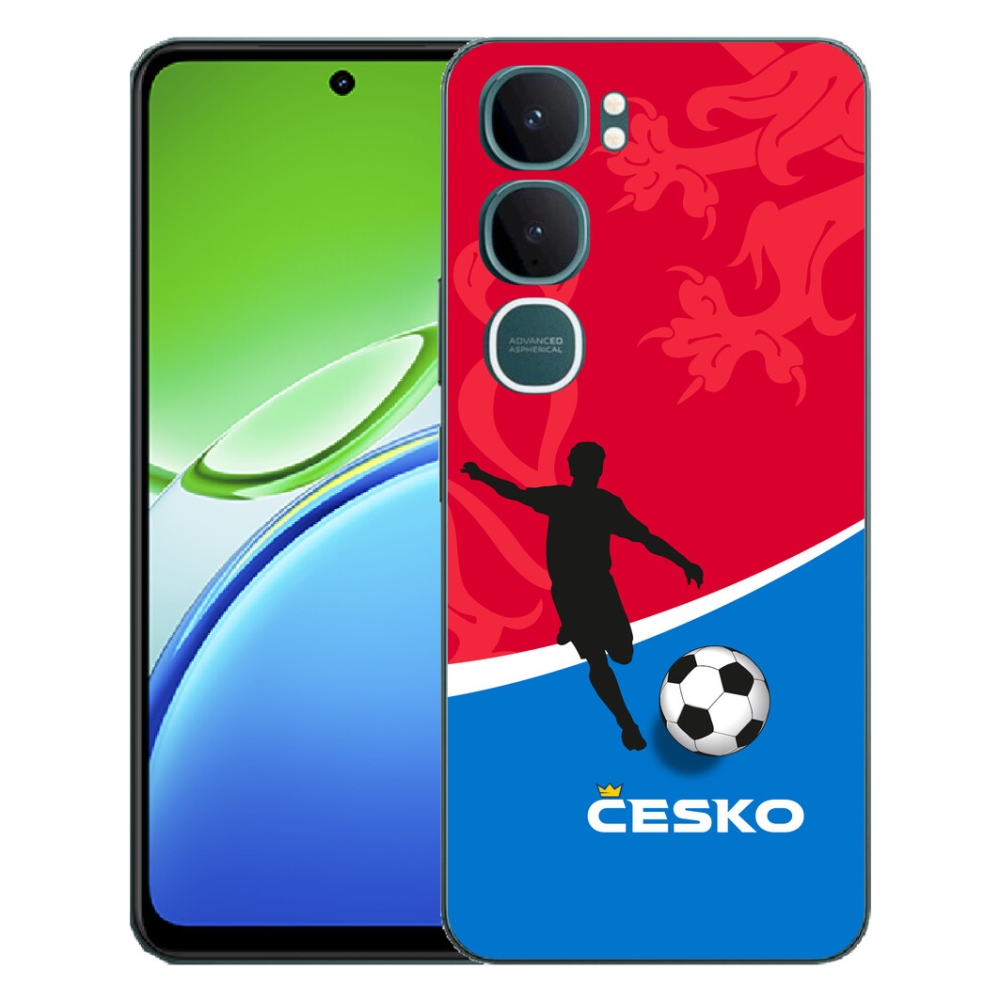 Gélový kryt mmCase na Vivo Y21d - futbal Česko