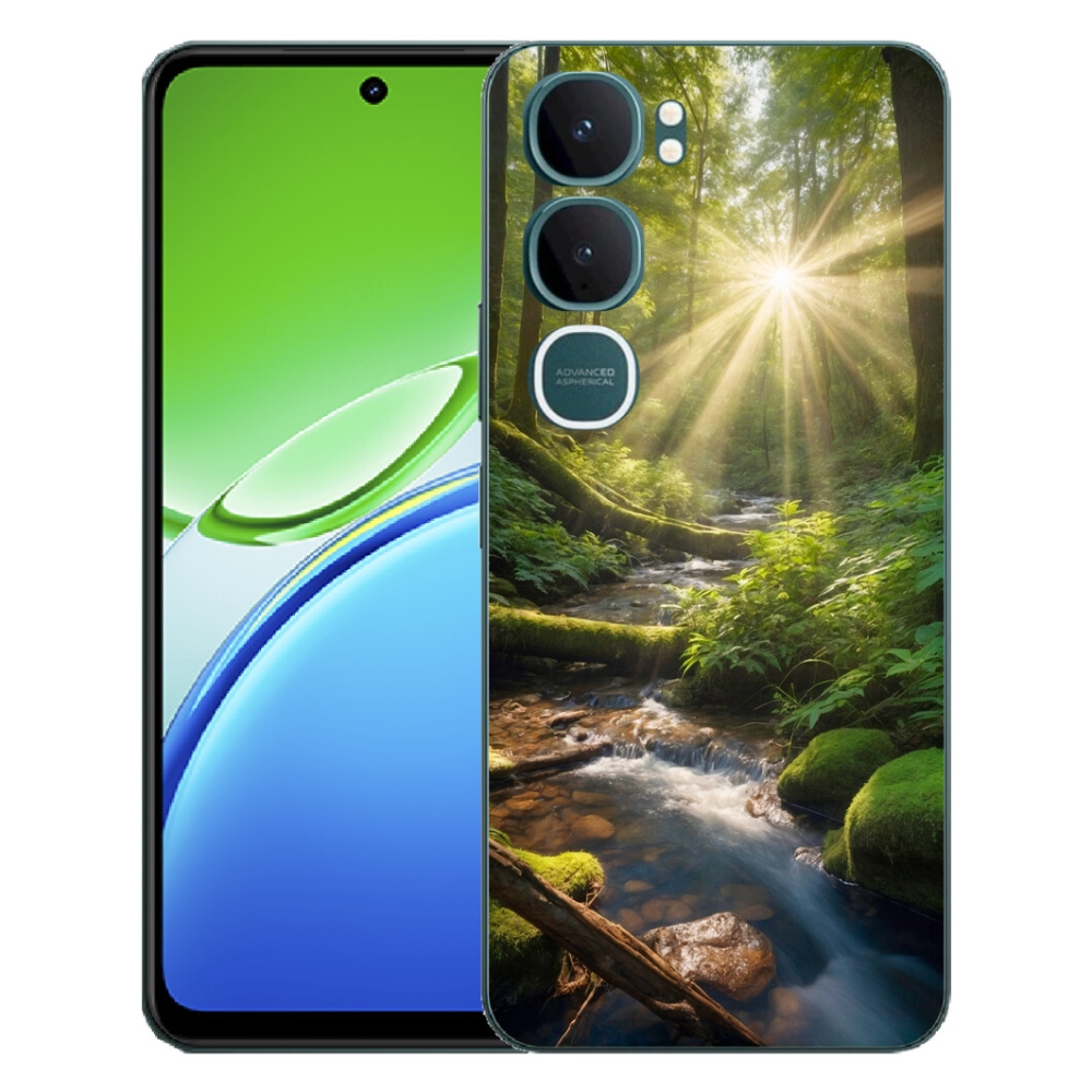 Gélový kryt mmCase na Vivo Y21d - hlbina lesa