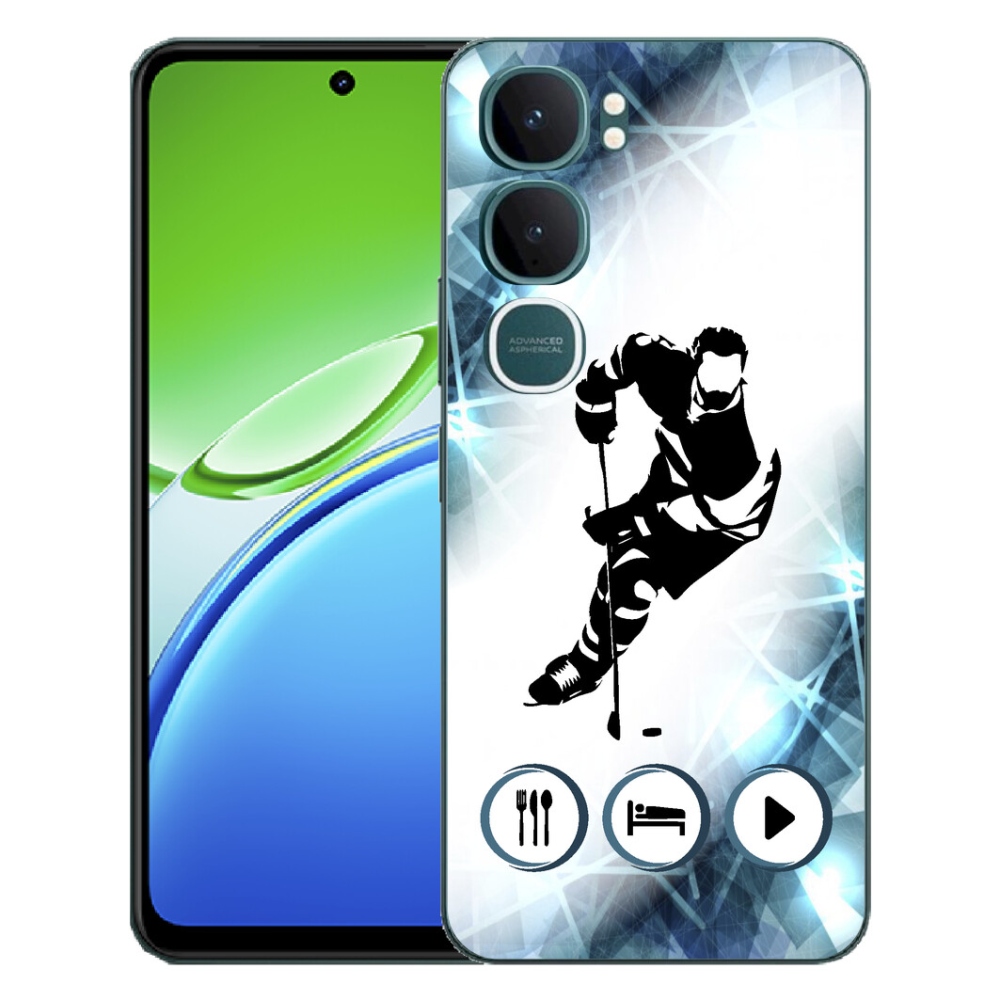 Gélový kryt mmCase na Vivo Y21d - hokej 1