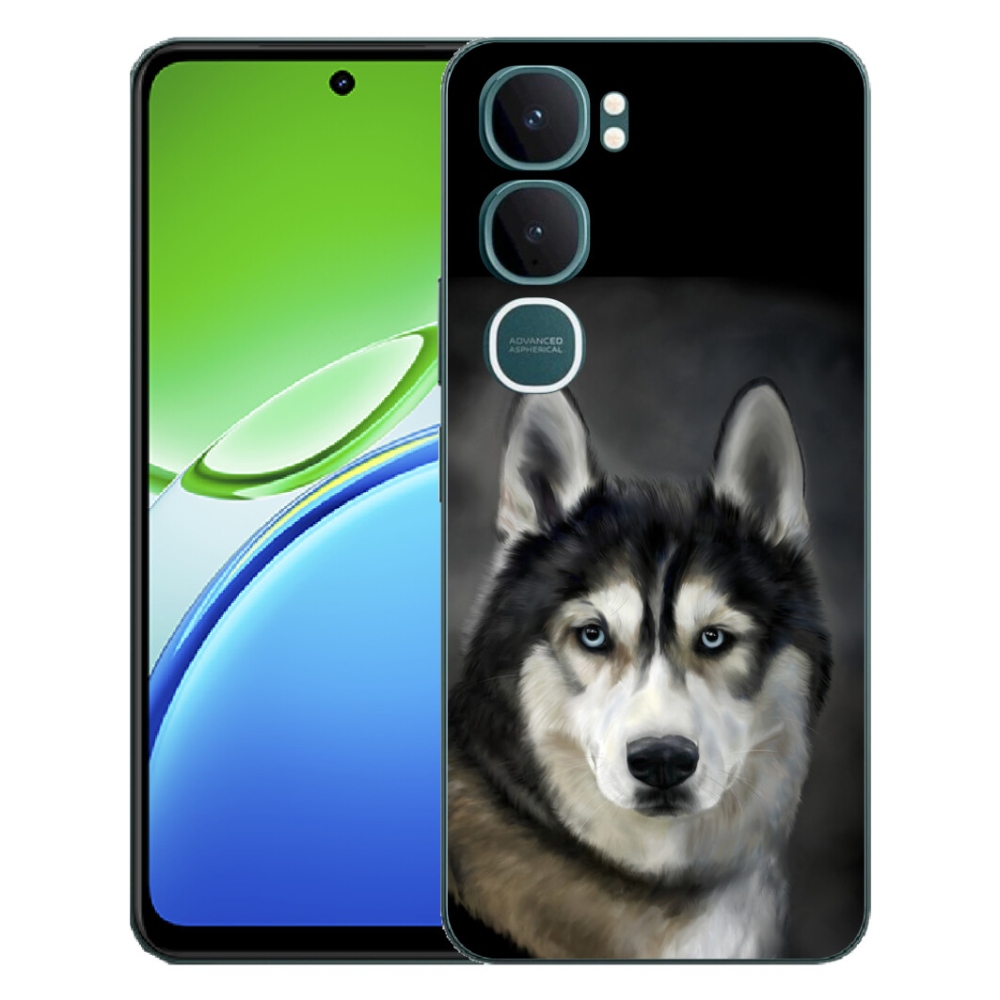 Gélový kryt mmCase na Vivo Y21d - husky