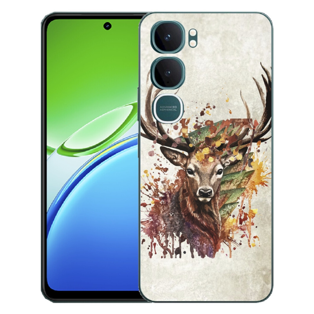 Gélový kryt mmCase na Vivo Y21d - jeleň 1