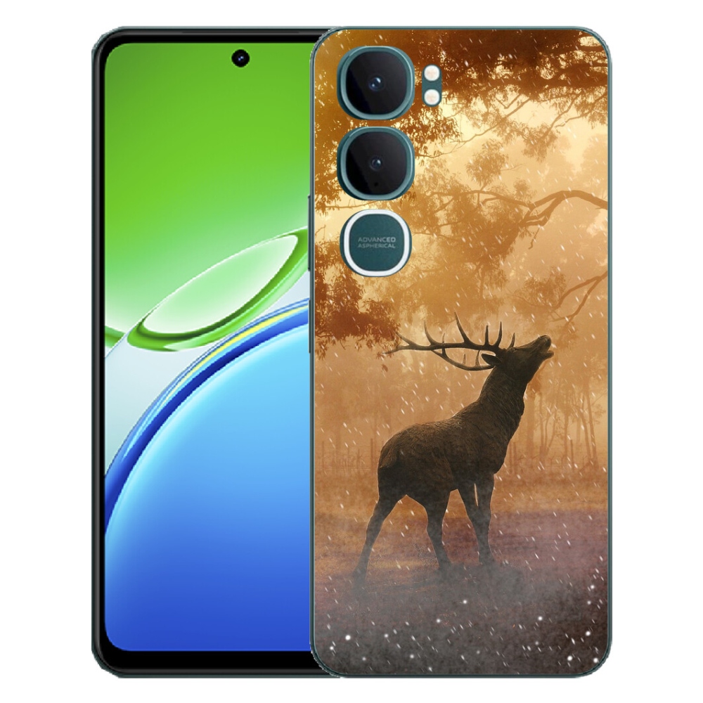 Gélový kryt mmCase na Vivo Y21d - jeleň v ruji