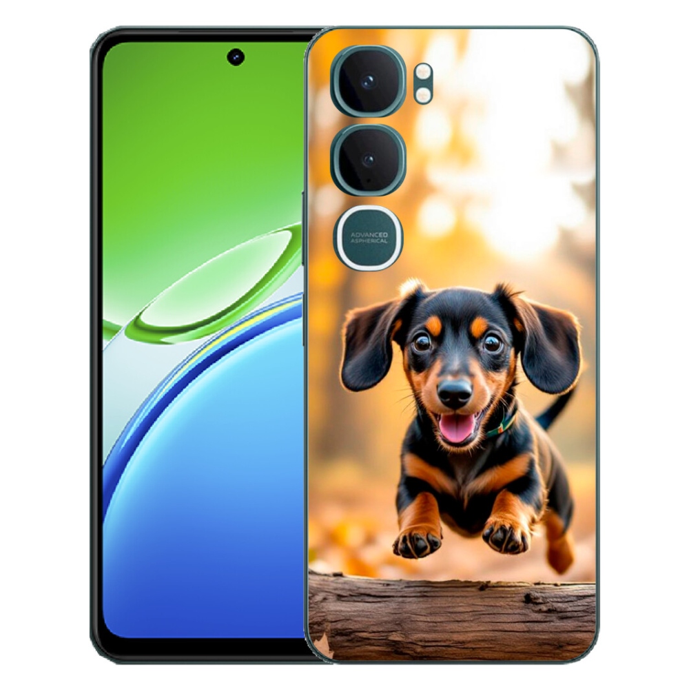 Gélový kryt mmCase na Vivo Y21d - jazvečík 2