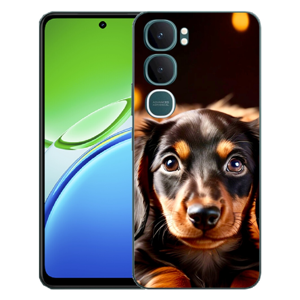 Gélový kryt mmCase na Vivo Y21d - jazvečík