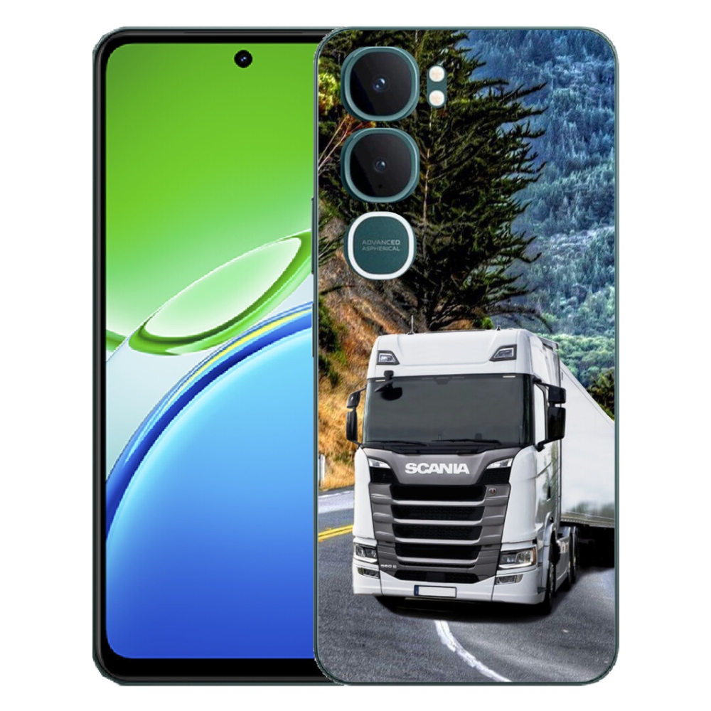 Gélový kryt mmCase na Vivo Y21d - kamión 1