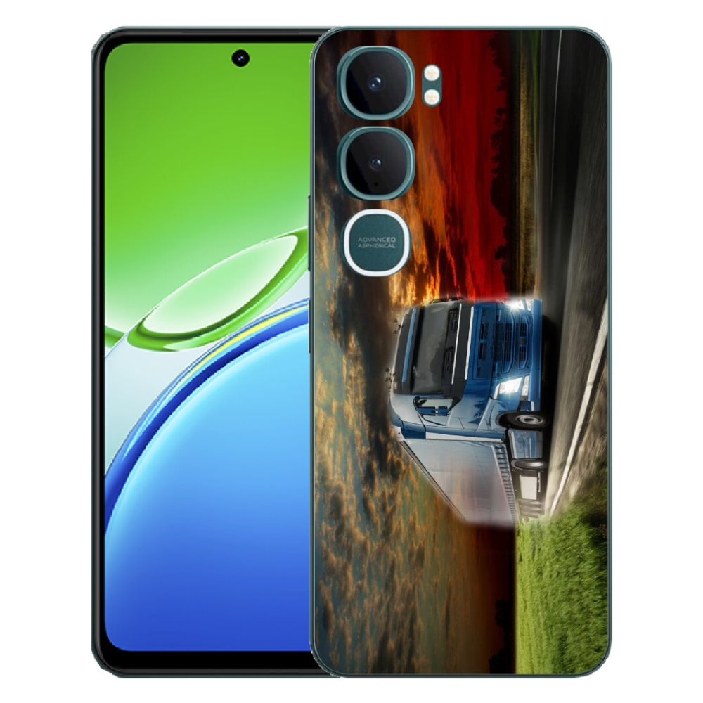 Gélový kryt mmCase na Vivo Y21d - kamión 4