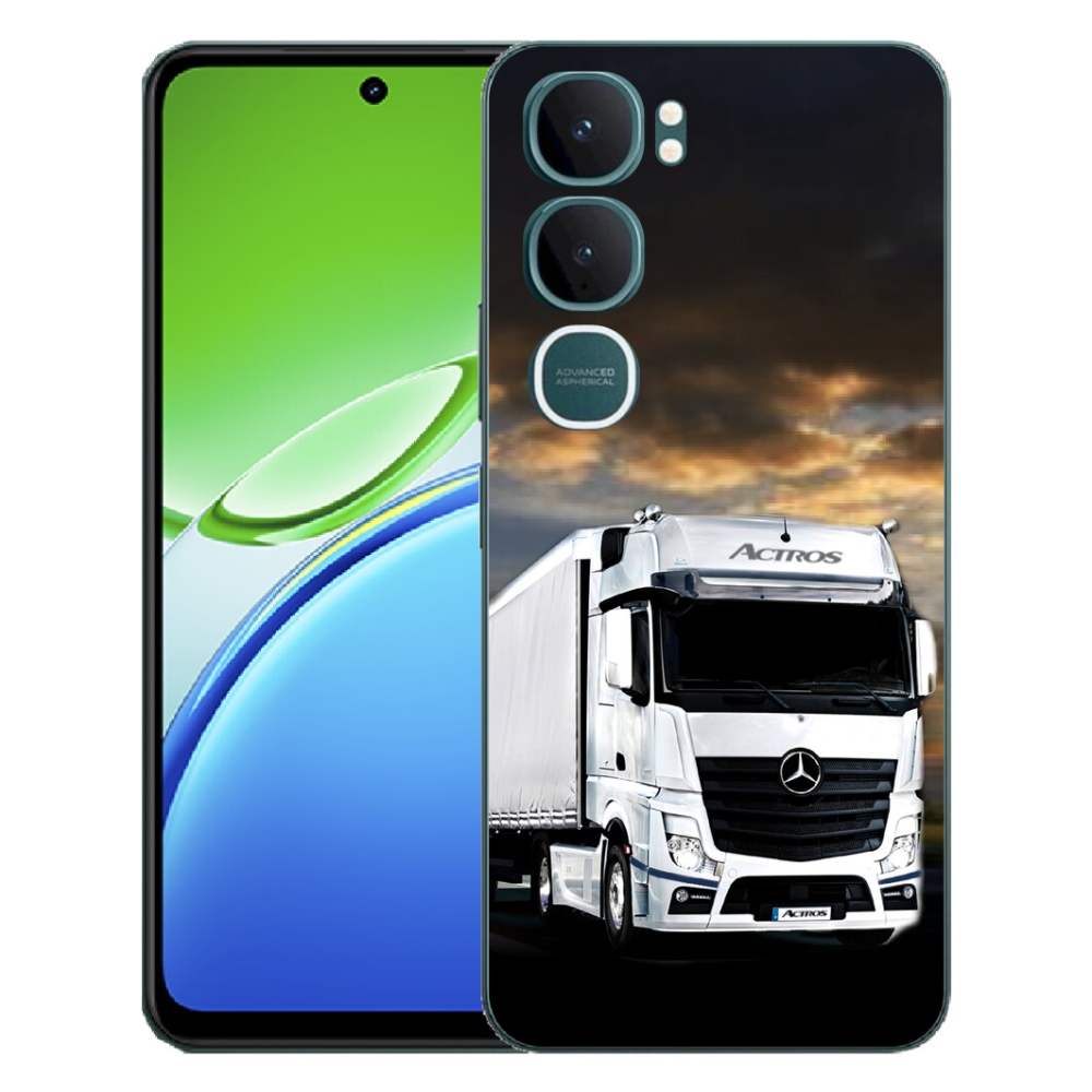 Gélový kryt mmCase na Vivo Y21d - kamión