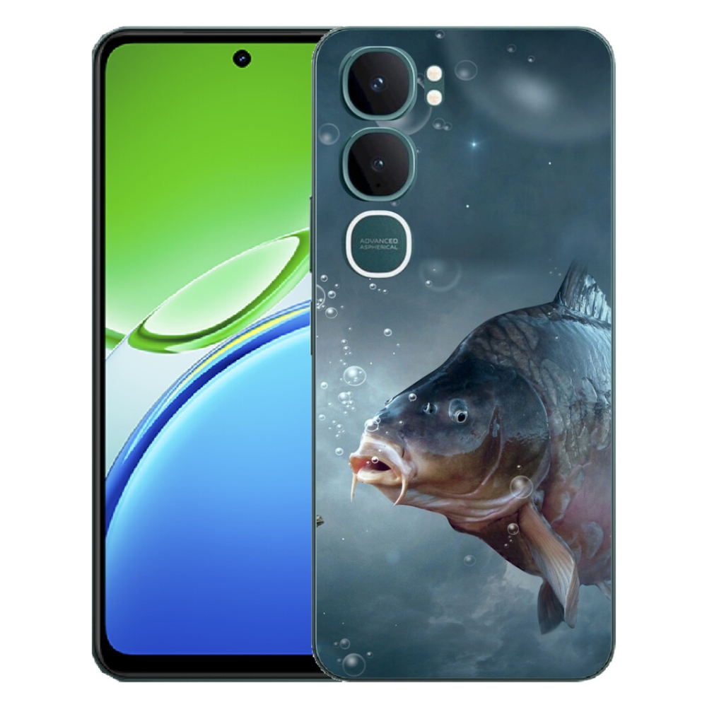 Gélový kryt mmCase na Vivo Y21d - kapor a bublinky