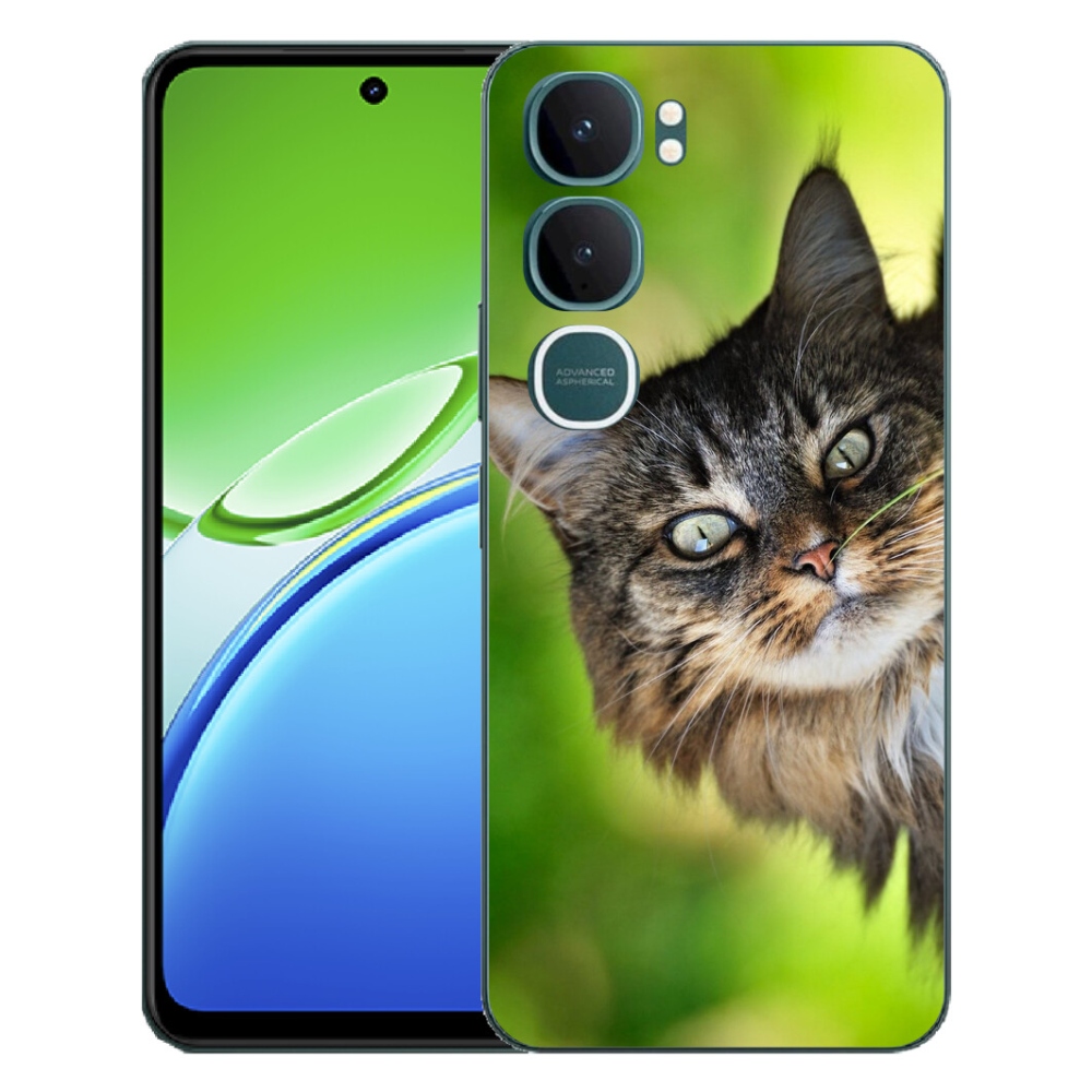 Gélový kryt mmCase na Vivo Y21d - mačka 3