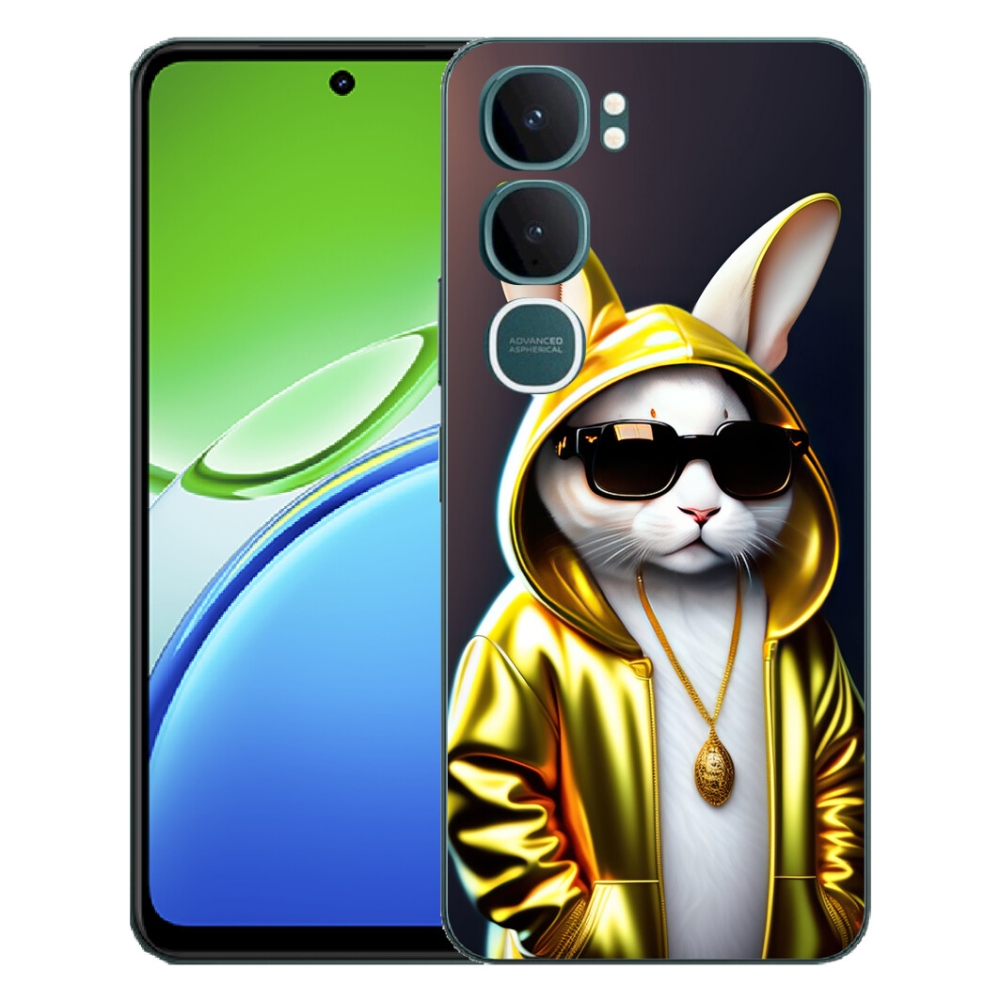 Gélový kryt mmCase na Vivo Y21d - mačka boss