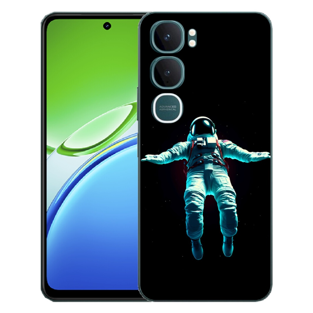 Gélový kryt mmCase na Vivo Y21d - kozmonaut
