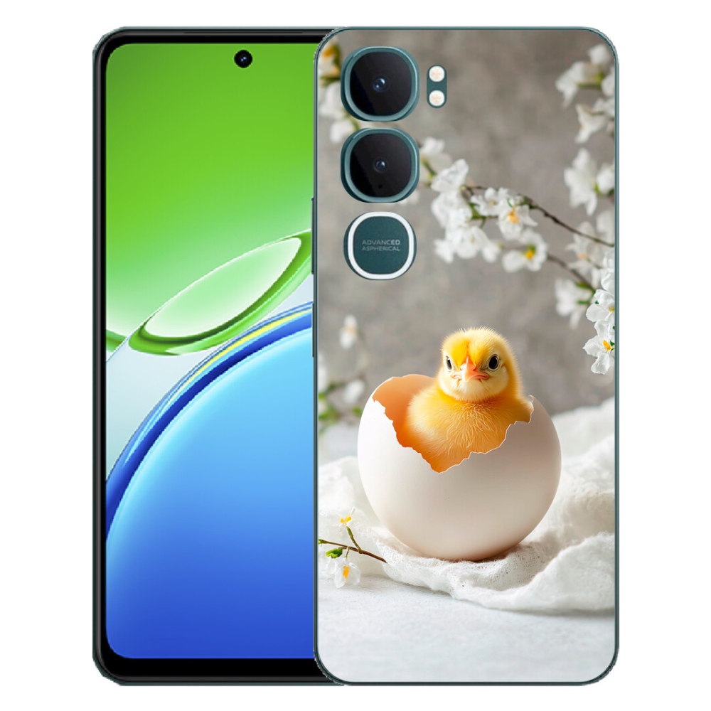 Gélový kryt mmCase na Vivo Y21d - kuriatko