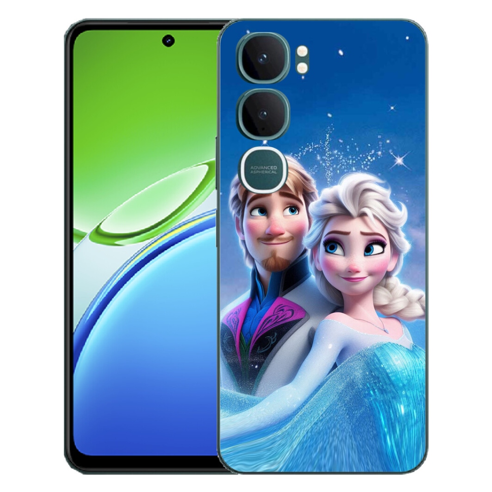 Gélový kryt mmCase na Vivo Y21d - ľadové kráľovstvo 1