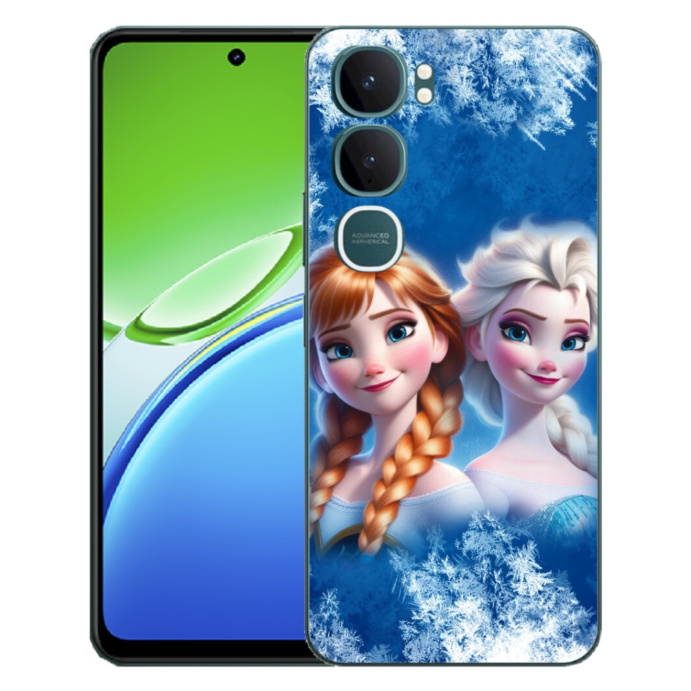 Gélový kryt mmCase na Vivo Y21d - ľadové kráľovstvo 2