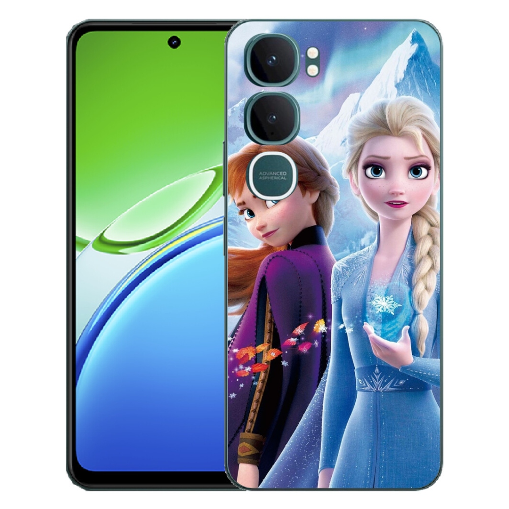 Gélový kryt mmCase na Vivo Y21d - ľadové kráľovstvo 3