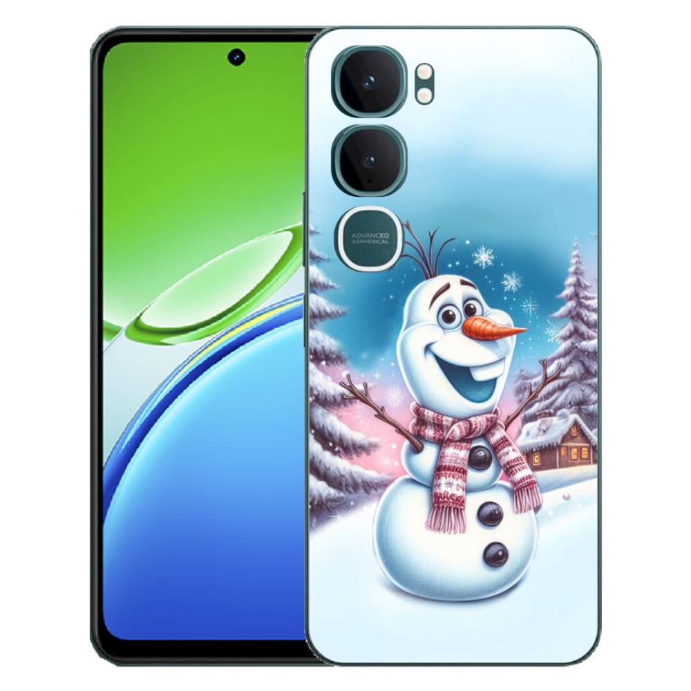 Gélový kryt mmCase na Vivo Y21d - ľadové kráľovstvo