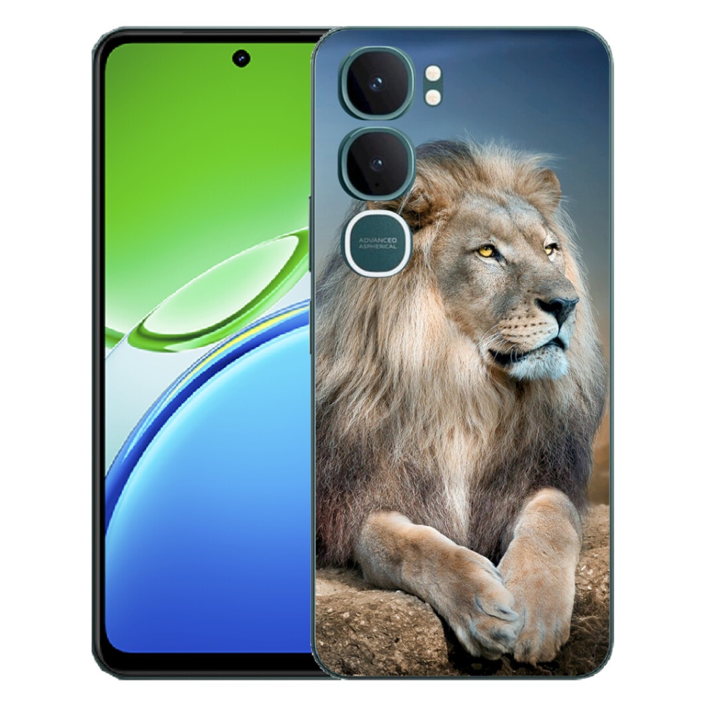 Gélový kryt mmCase na Vivo Y21d - lev 1