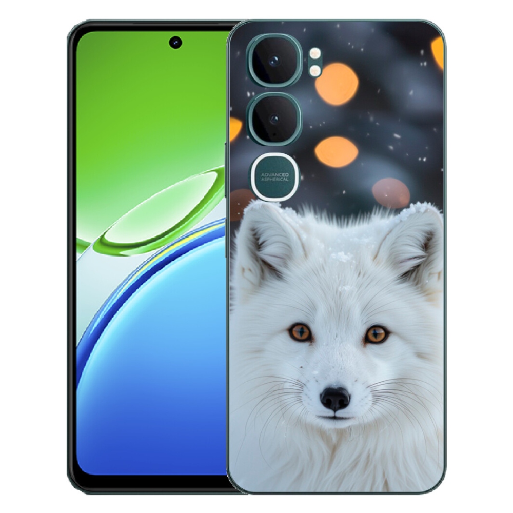 Gélový kryt mmCase na Vivo Y21d - líška polárna