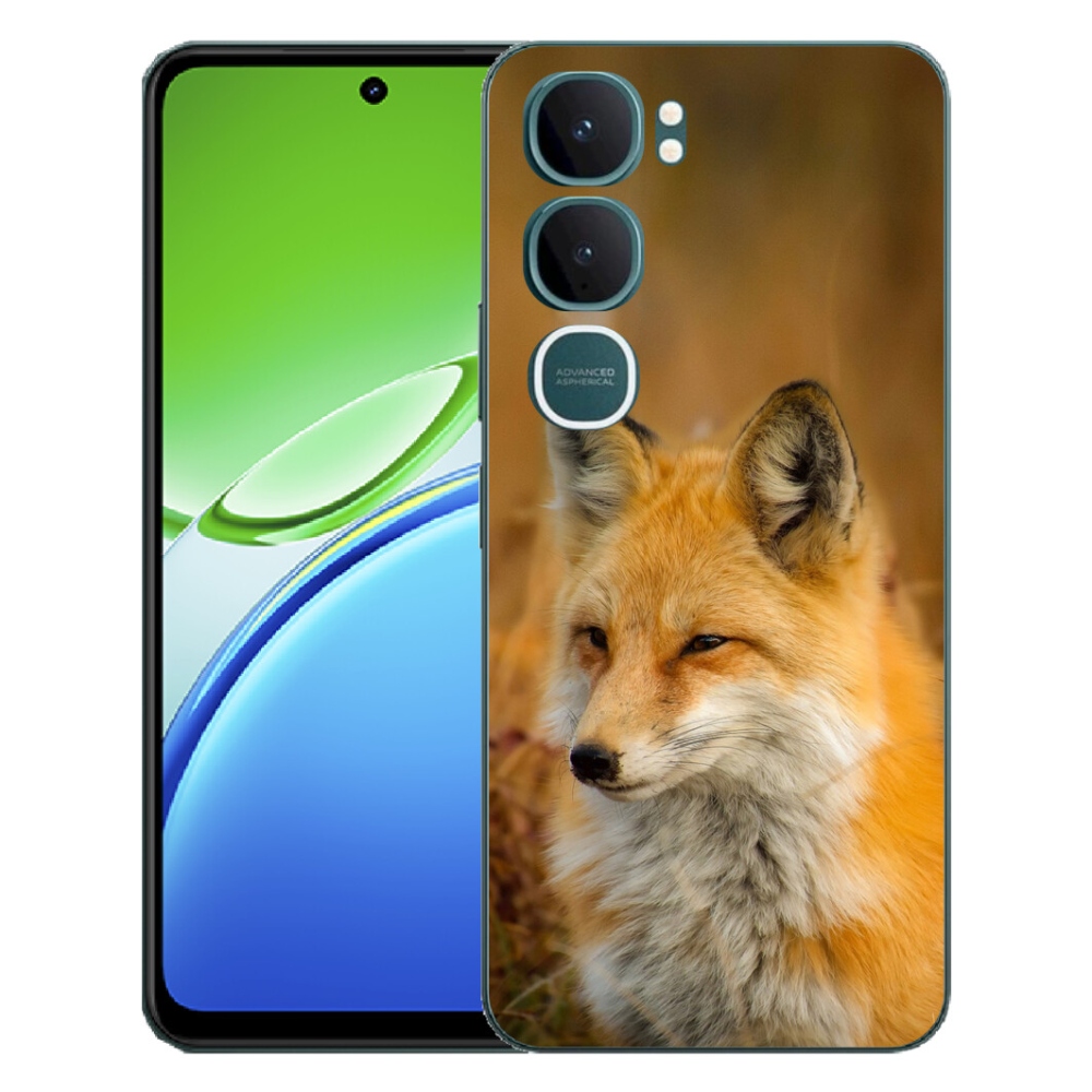 Gélový kryt mmCase na Vivo Y21d - líška