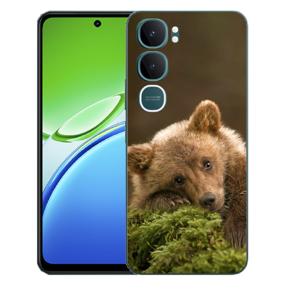 Gélový kryt mmCase na Vivo Y21d - medveď
