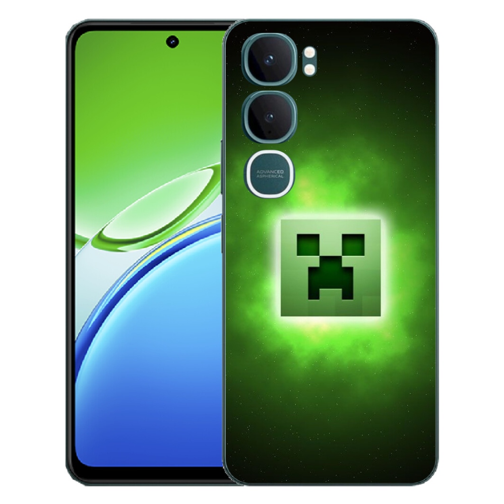 Gélový kryt mmCase na Vivo Y21d - minecraft