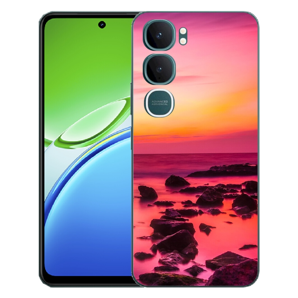 Gélový kryt mmCase na Vivo Y21d - more a žiara